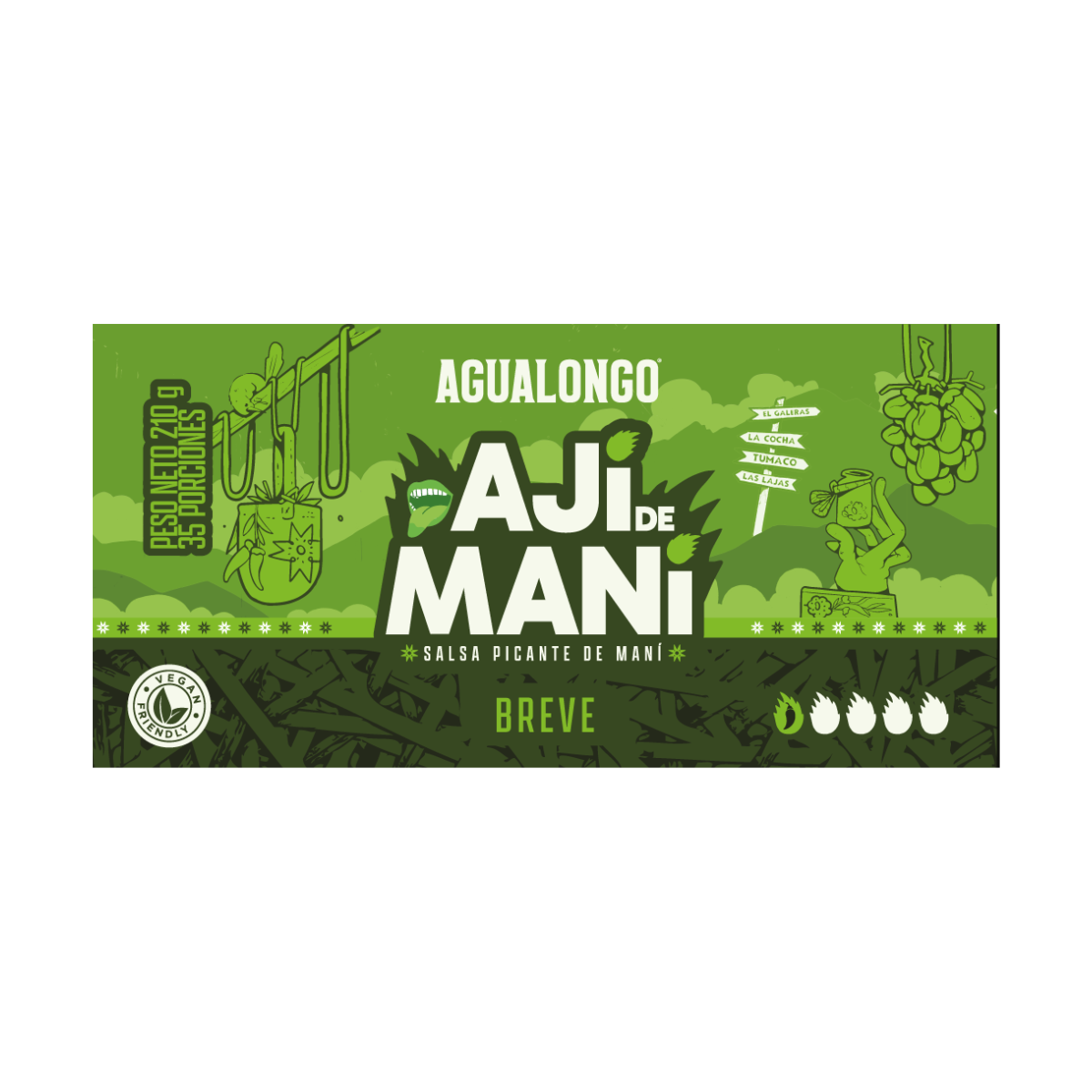 Ají de Maní Picante Bajo (Breve)