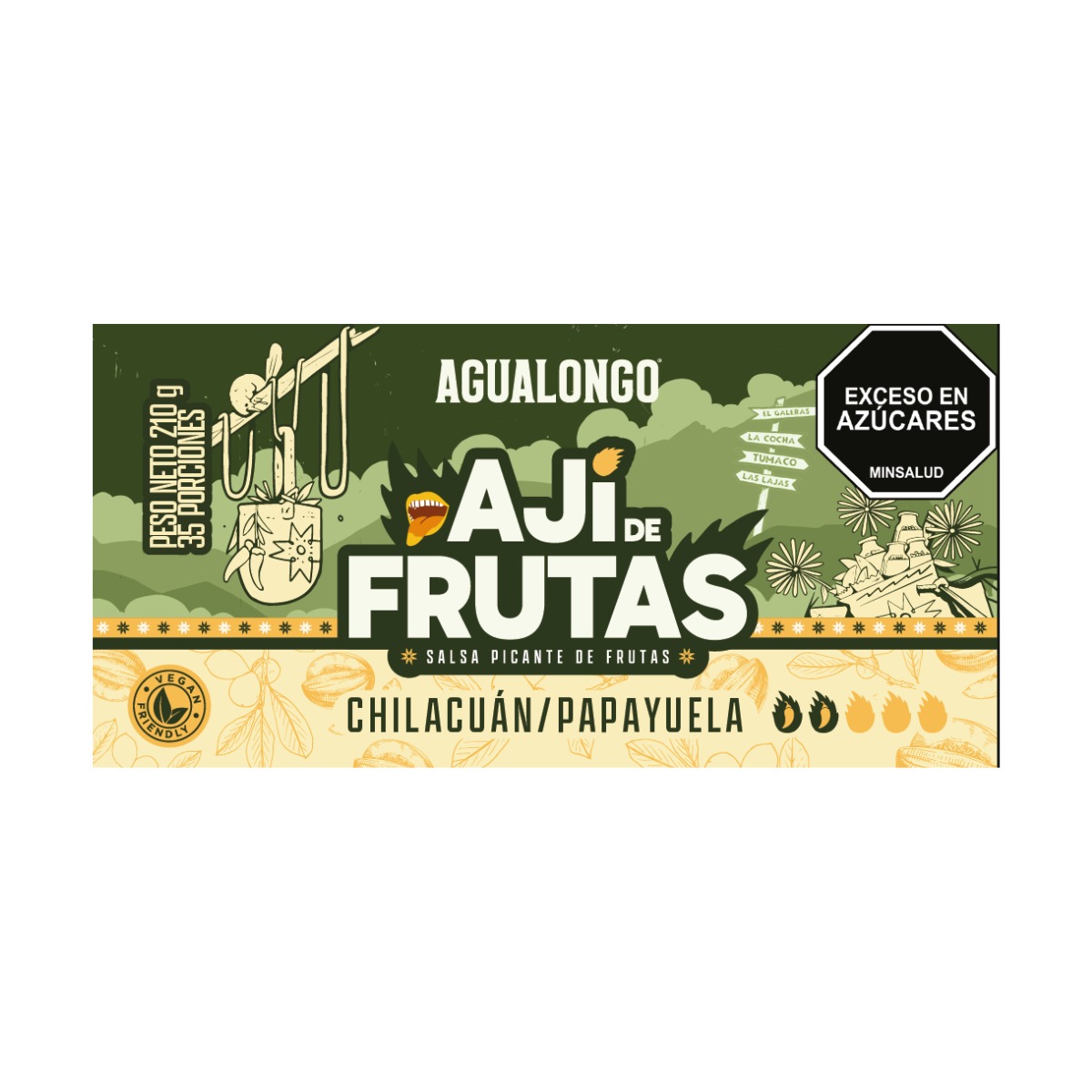 Ají de Chilacuán (Papayuela) | Picante Medio
