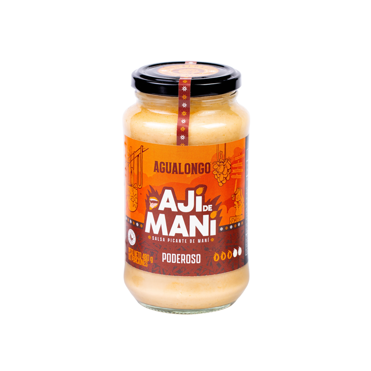 Ají de Maní Picante Medio-Alto (Poderoso)