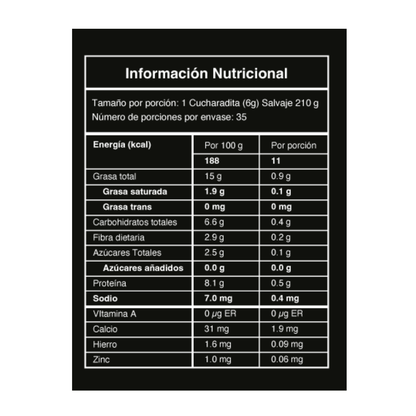 Ají de Maní Picante Alto (Salvaje)