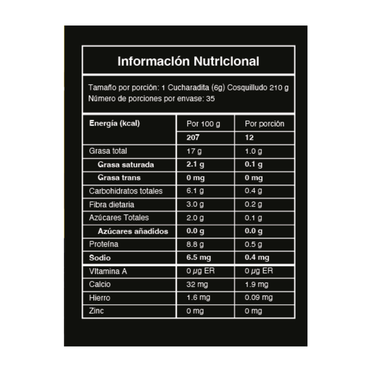 Ají de Maní Picante Medio (Cosquilludo)
