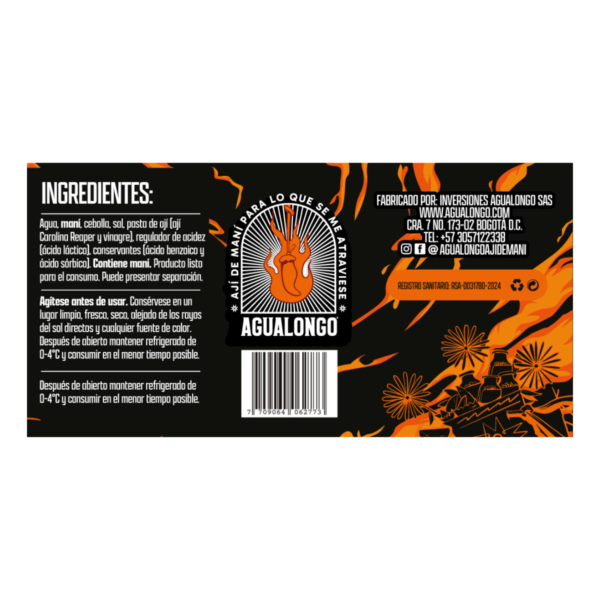 Brutal: Ají de Maní con Carolina Reaper