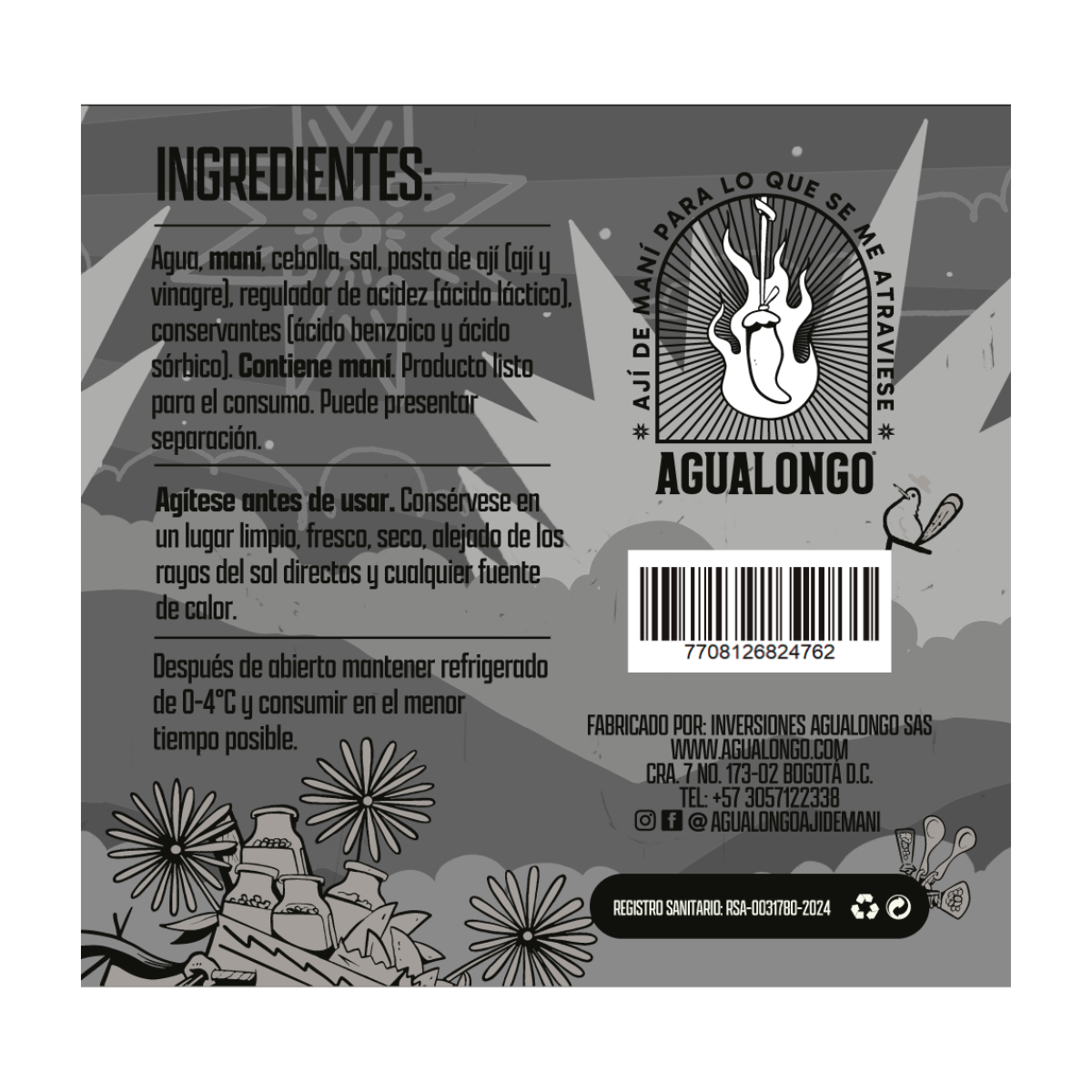 Ají de Maní Picante Alto (Salvaje)
