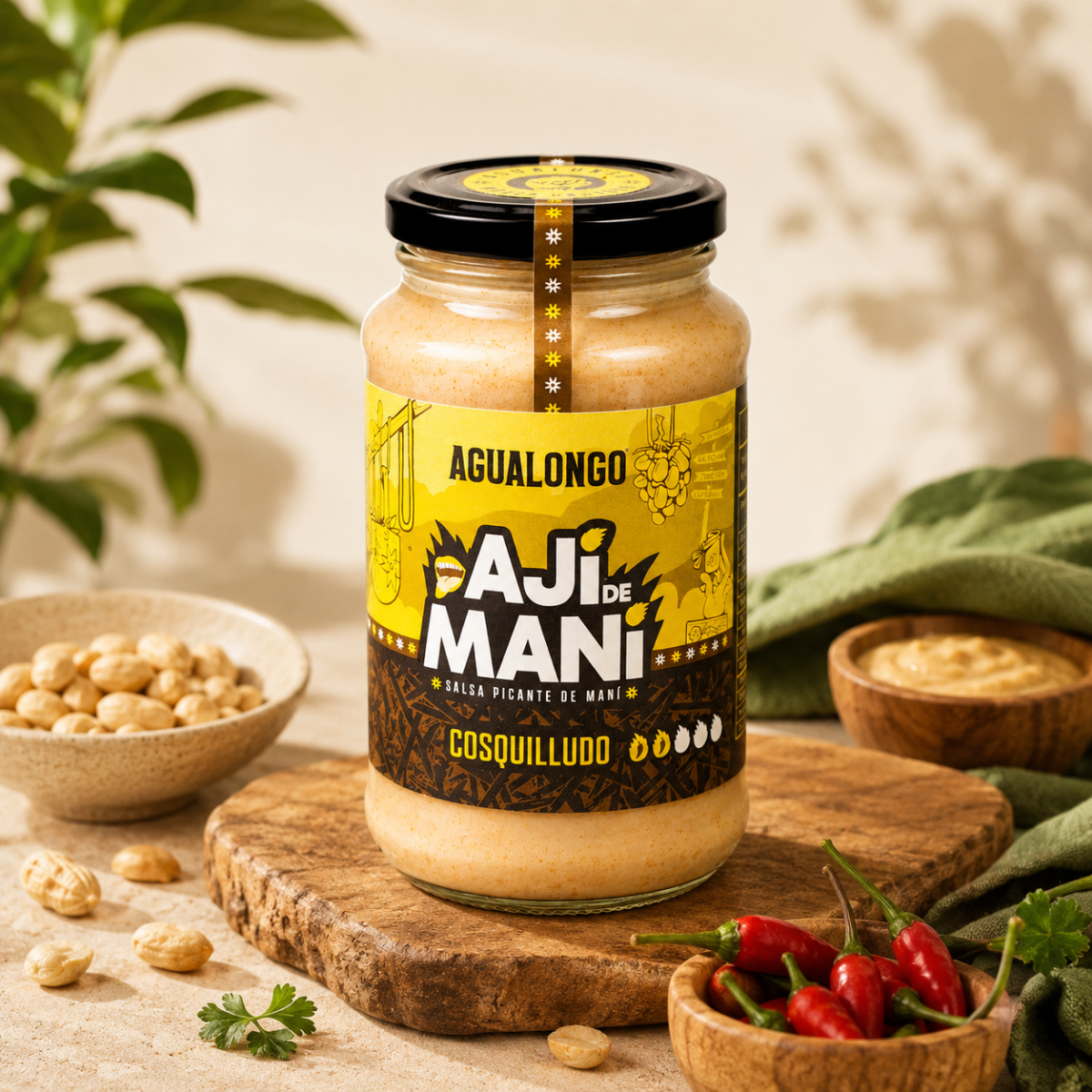 Ají de Maní Picante Medio (Cosquilludo)
