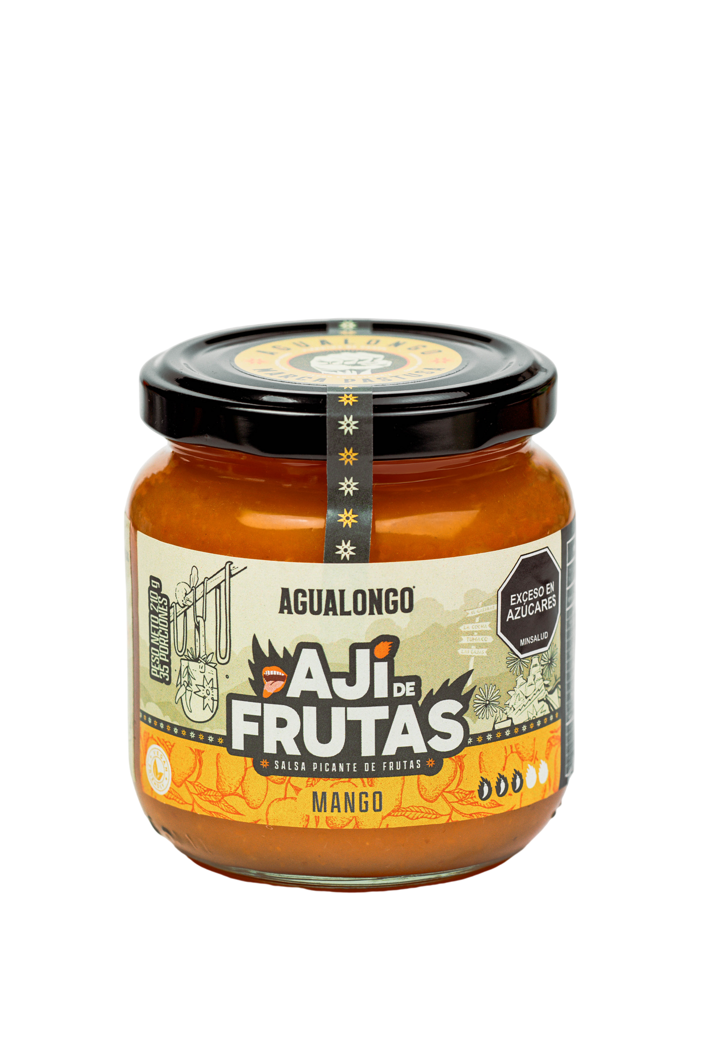 Kit Reto Picante: de Suave a Extremo (4 Ajíes)