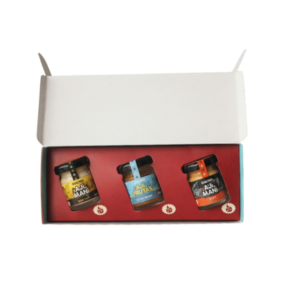 Pack Carnaval: 3 Ajíes de 30g cada uno